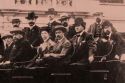 С. И. Метальников (в центре на переднем пл ане) — делегат ИСПбАН на Между народном зоологич еском конгресс е в Бостоне, США. 1907